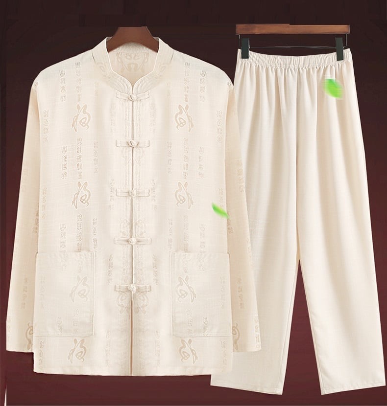 Bộ cổ tàu dài tay nam II